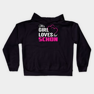 This Girl Loves Her SCHON Kids Hoodie